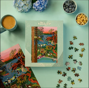 1 000 PIECE PUZZLE | SALT SPRING ISLAND-Puzzles-VILLAGER PUZZLES-Coriander