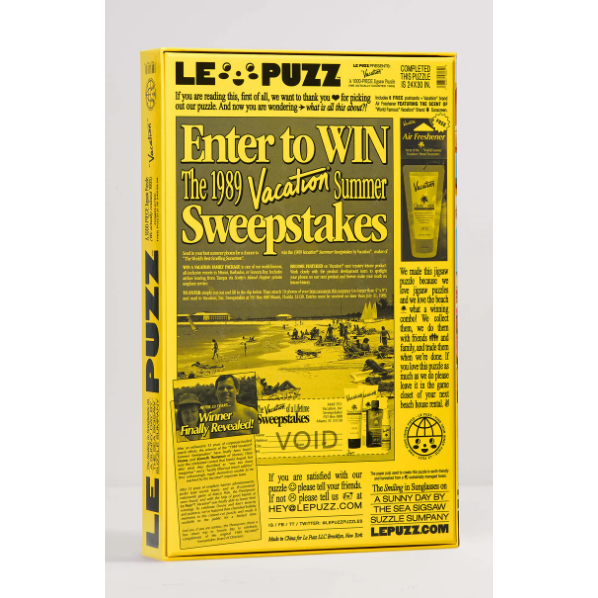 1 000 PIECE PUZZLE | VACATION-Puzzle-LE PUZZ-Coriander