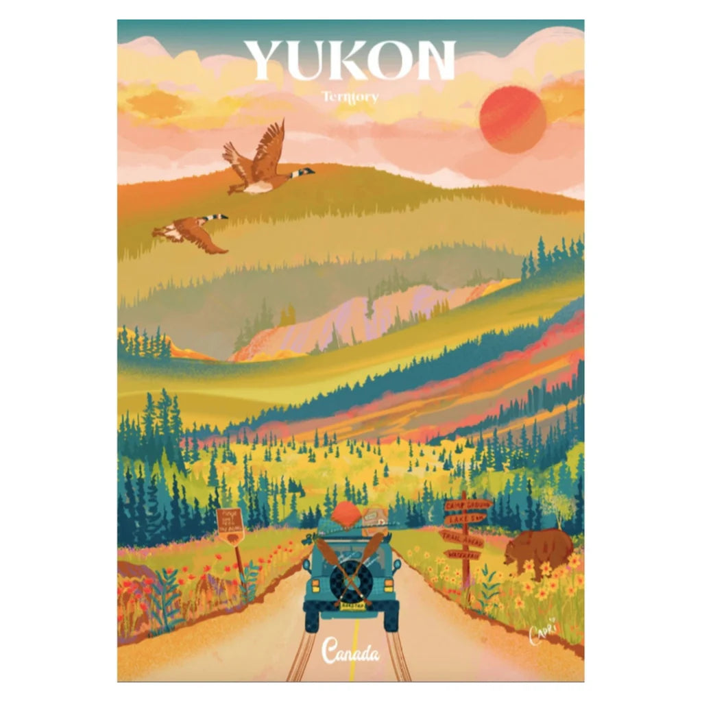 1 000 PIECE PUZZLE | YUKON ROAD TRIP-Puzzle-VILLAGER PUZZLES-Coriander