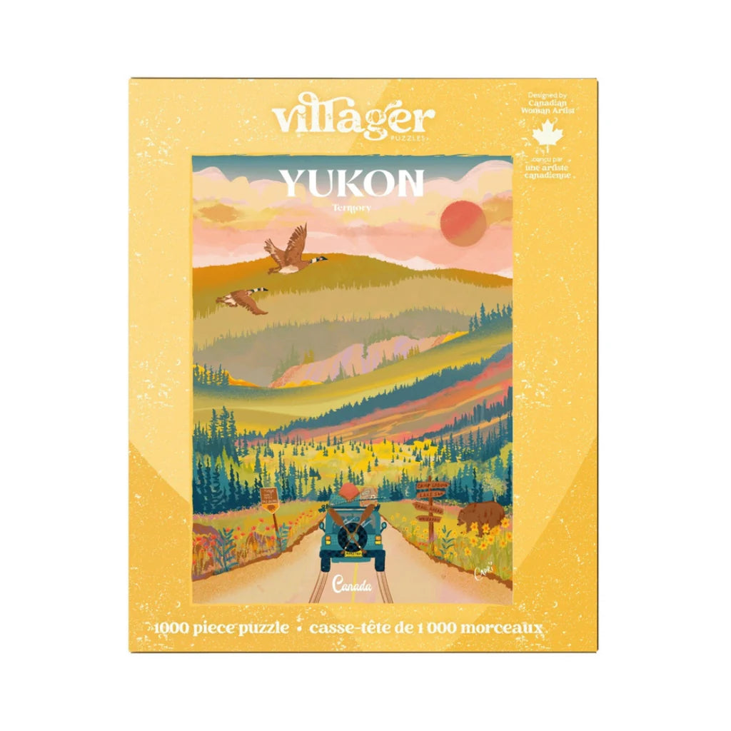 1 000 PIECE PUZZLE | YUKON ROAD TRIP-Puzzle-VILLAGER PUZZLES-Coriander