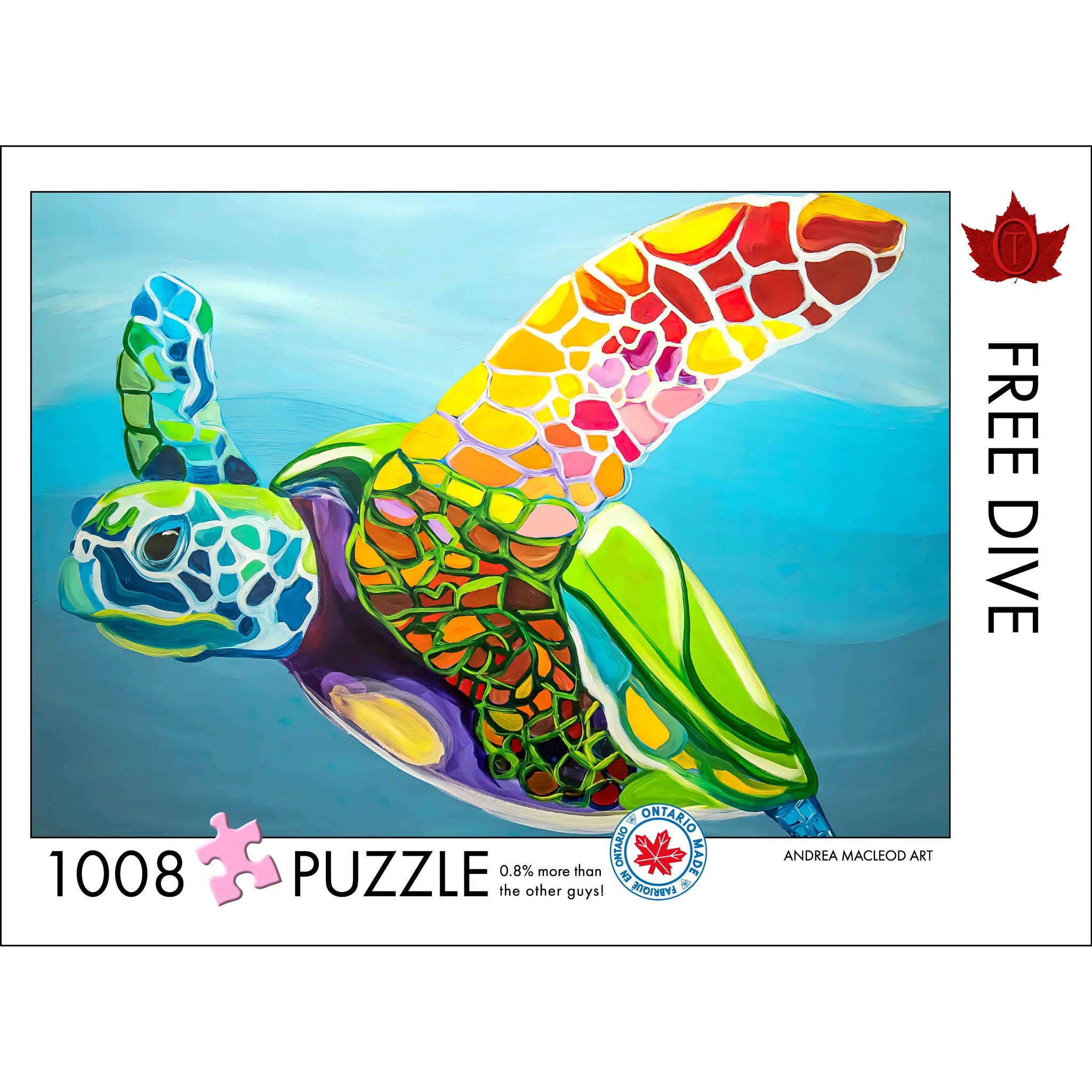 1 008 PIECE PUZZLE | FREE DIVE-Puzzles-THE OCCURANCE-Coriander