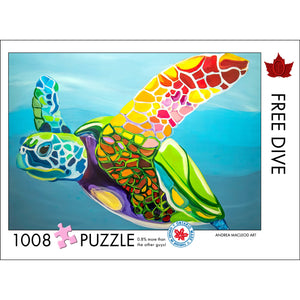 1 008 PIECE PUZZLE | FREE DIVE-Puzzles-THE OCCURANCE-Coriander