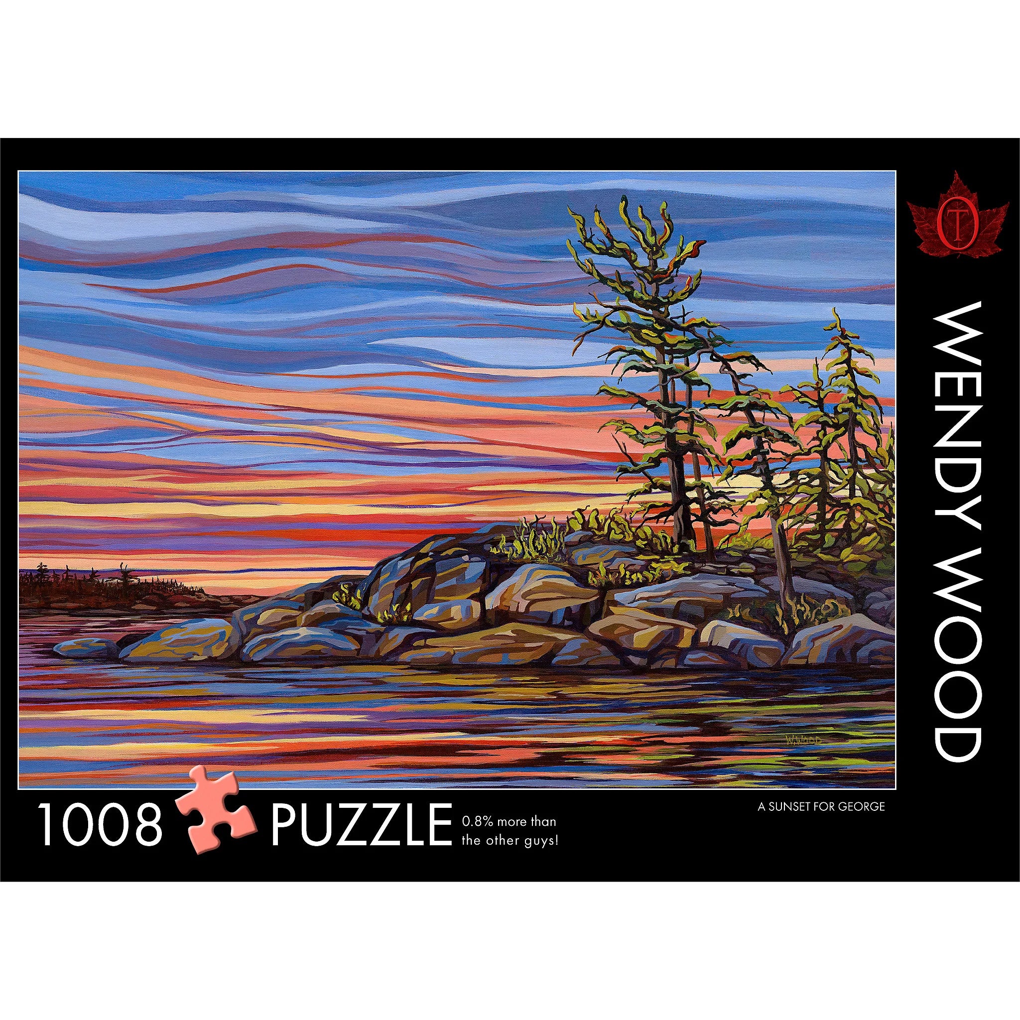 1 008 PIECE PUZZLE | SUNSET FOR GEORGE-Puzzles-THE OCCURANCE-Coriander