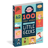 100 FIRST WORDS FOR LITTLE GEEKS-Book-RAINCOAST-Coriander