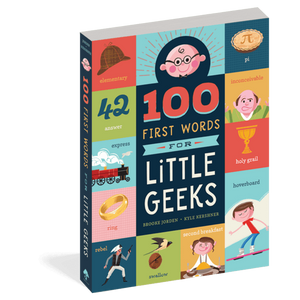 100 FIRST WORDS FOR LITTLE GEEKS-Book-RAINCOAST-Coriander