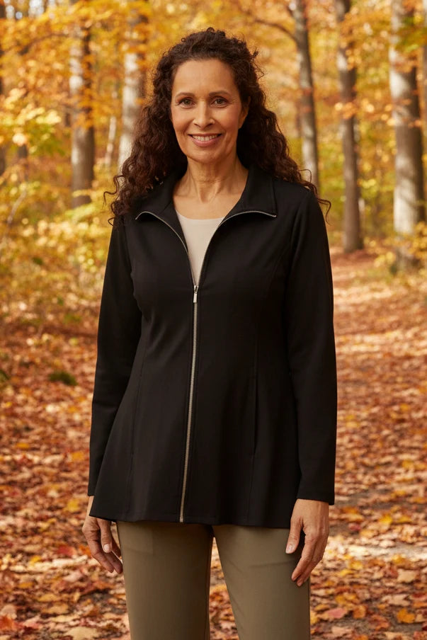 ZIP UP JACKET | SOHO: SOLID