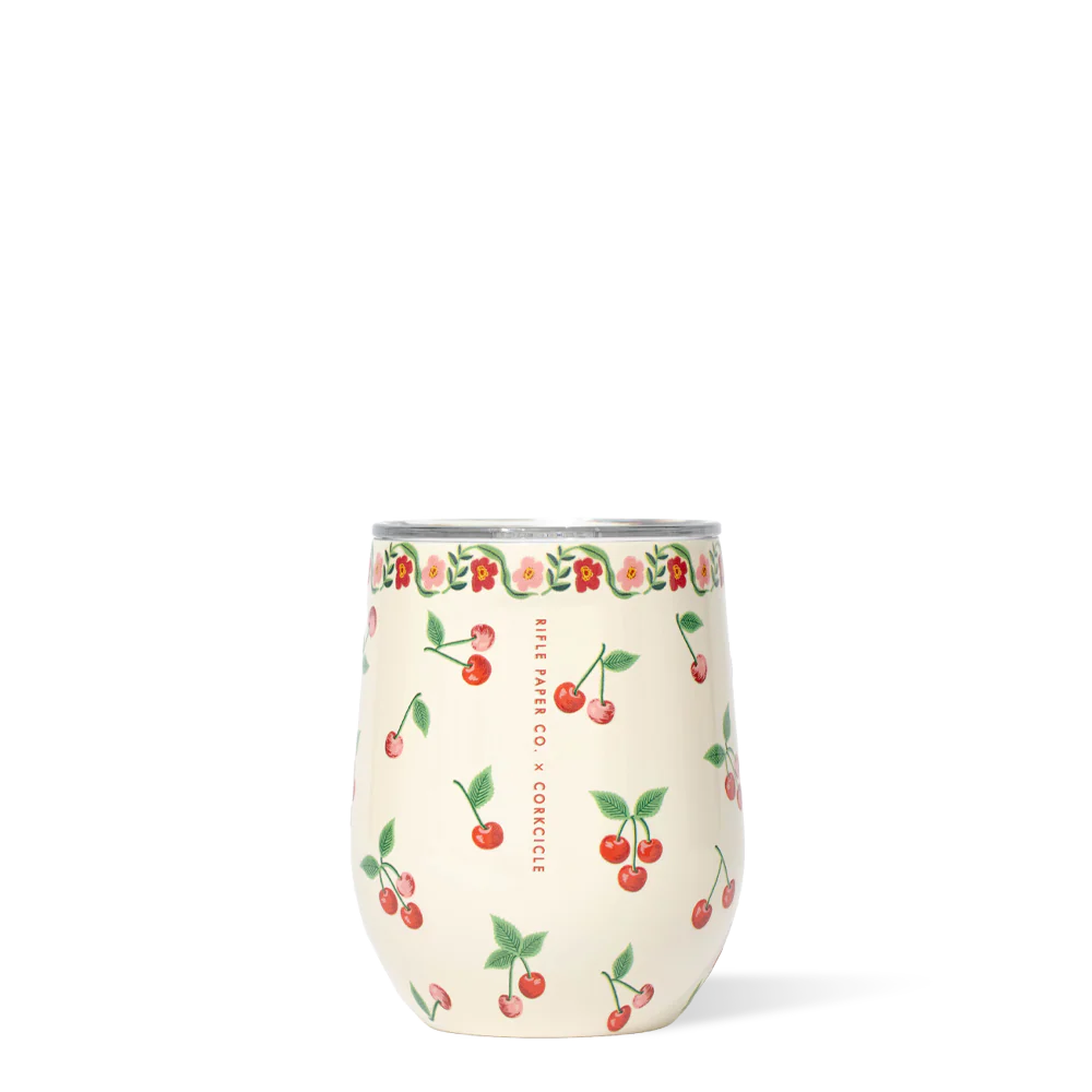 12 OZ STEMLESS | CHERRIES-Home-CORKCICLE-Coriander