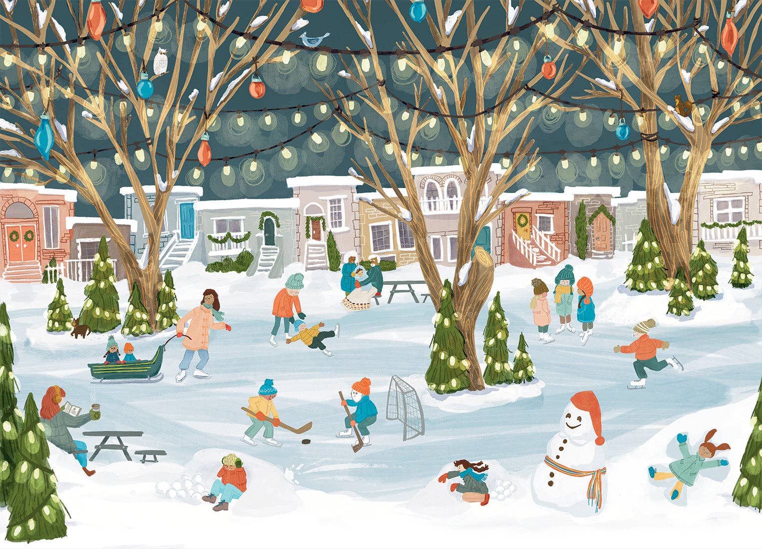 250 PIECE PUZZLE | NEIGHBOURHOOD RINK