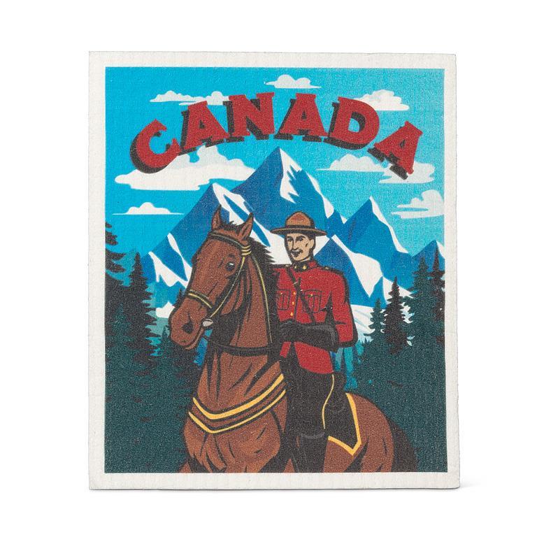 DISHCLOTH | CANADA MOUNTIE
