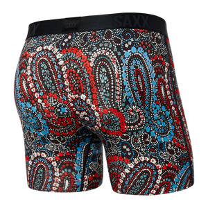 22nd CENTURY SILK - PAINTED PAISLEY-Underwear-SAXX-Coriander