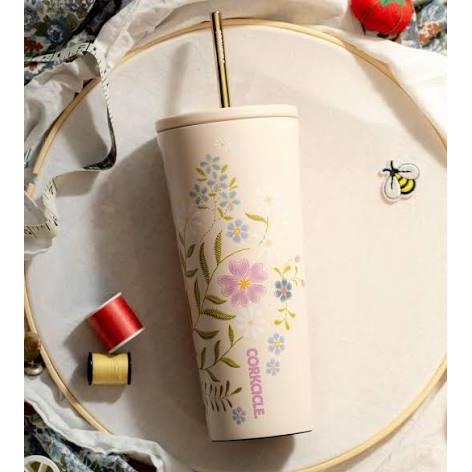 24 OZ COLD CUP | KITSCH STITCH-Home-CORKCICLE-Coriander