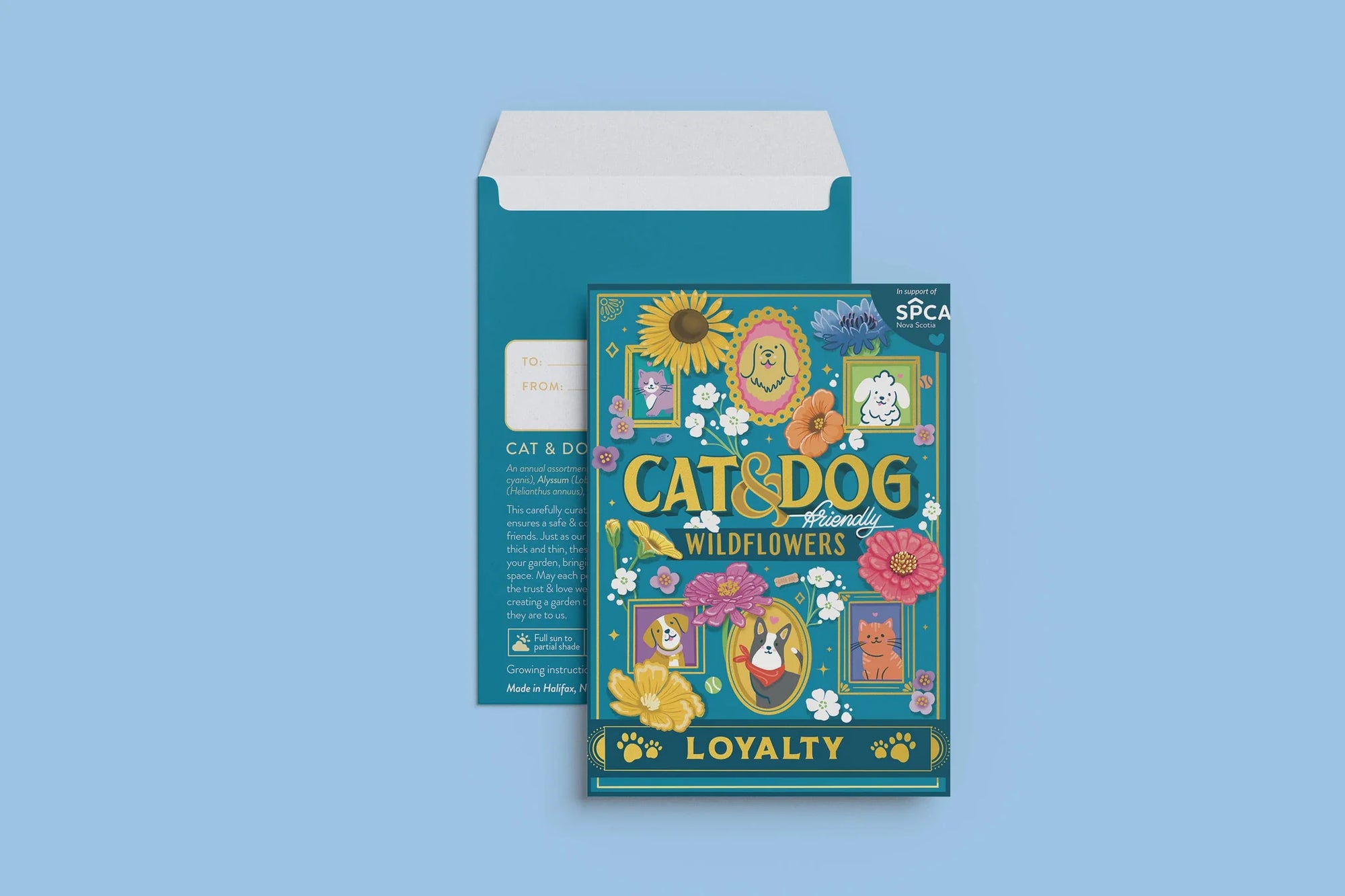 SEED PACKET | LOYALTY: CAT & DOG WILDFLOWERS