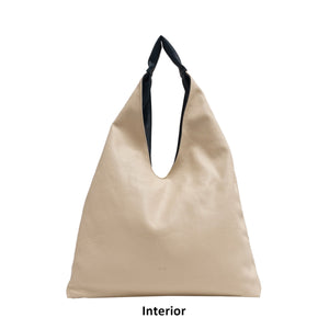 2N1 REVERSIBLE HOBO | CECILIA-Bags & Wallets-S-Q-Coriander