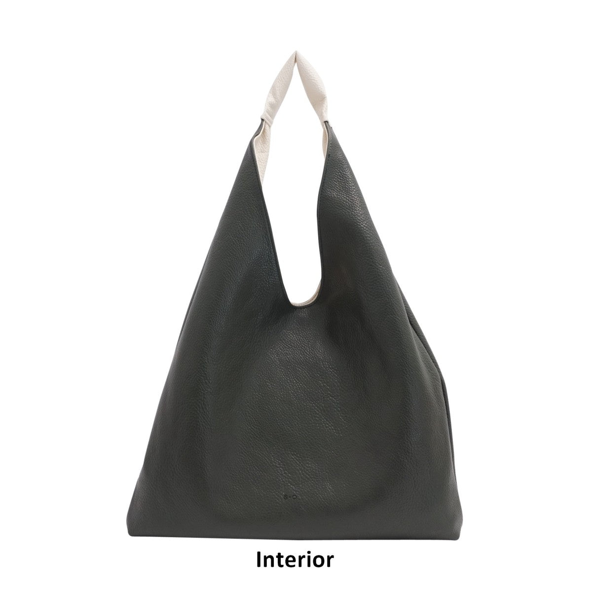 2N1 REVERSIBLE HOBO | CECILIA-Bags & Wallets-S-Q-Coriander