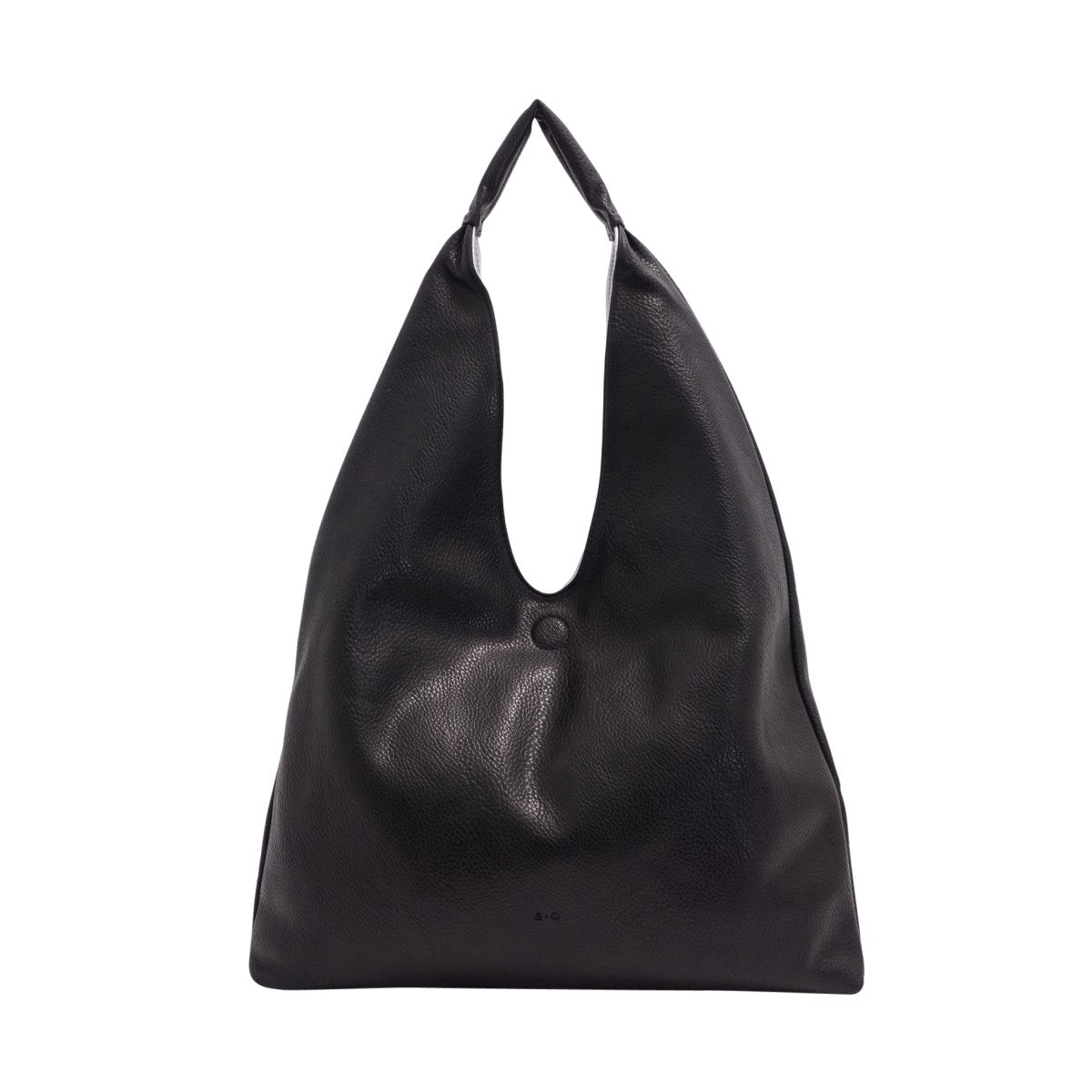 2N1 REVERSIBLE HOBO | CECILIA-Bags & Wallets-S-Q-BLACK-SILVER-Coriander