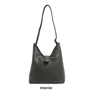 2N1 REVERSIBLE HOBO | MONA-Bags & Wallets-S-Q-Coriander