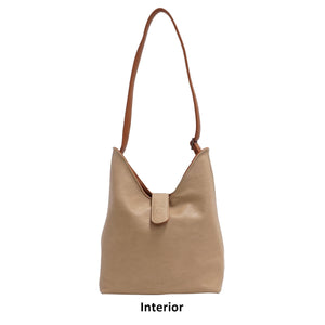2N1 REVERSIBLE HOBO | MONA-Bags & Wallets-S-Q-Coriander