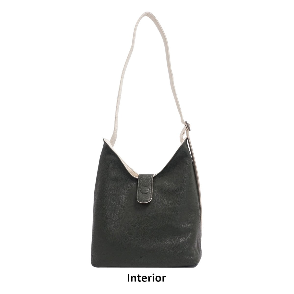 2N1 REVERSIBLE HOBO | MONA-Bags & Wallets-S-Q-Coriander