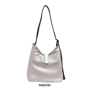 2N1 REVERSIBLE HOBO | MONA-Bags & Wallets-S-Q-Coriander