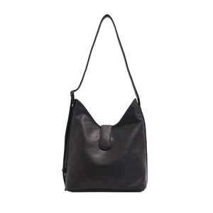 2N1 REVERSIBLE HOBO | MONA-Bags & Wallets-S-Q-BLACK-DEEP FOREST-Coriander