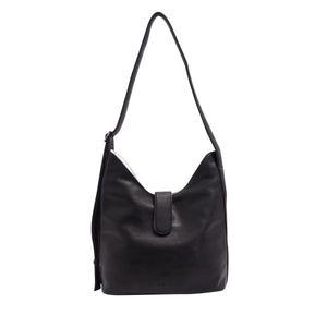 2N1 REVERSIBLE HOBO | MONA-Bags & Wallets-S-Q-BLACK-SILVER-Coriander