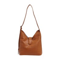 2N1 REVERSIBLE HOBO | MONA-Bags & Wallets-S-Q-COGNAC-LIGHT GREY-Coriander
