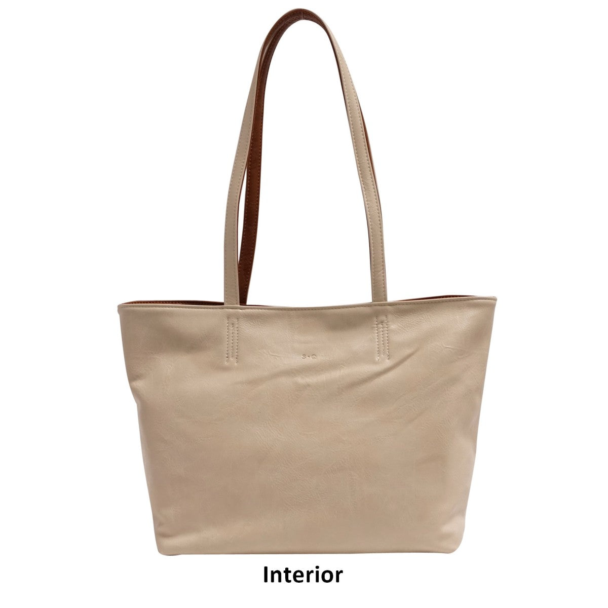 2N1 REVERSIBLE TOTE | BROOKE-Bags & Wallets-S-Q-Coriander