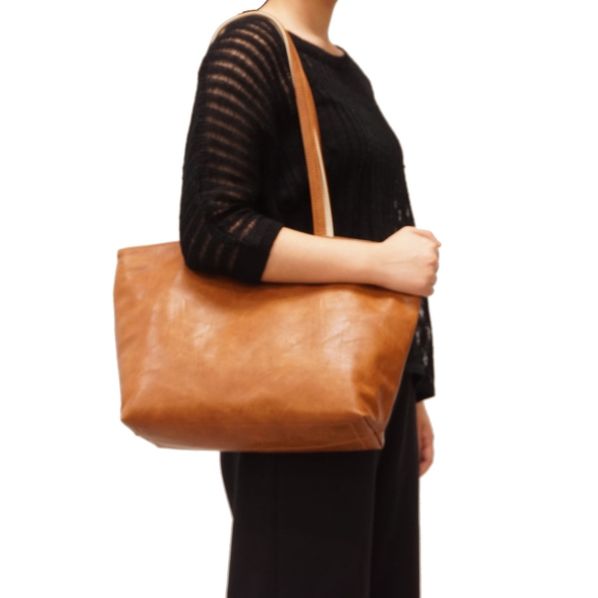 2N1 REVERSIBLE TOTE | BROOKE-Bags & Wallets-S-Q-Coriander