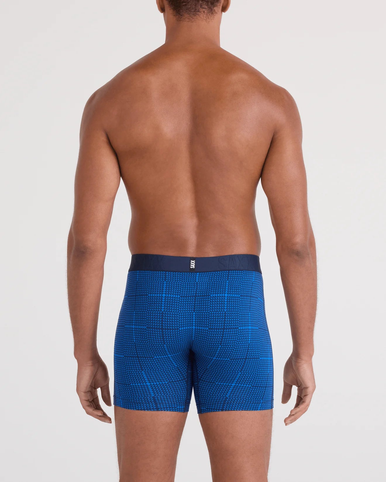 2PACK DROPTEMP COTTON BOXER BRIEF | RAD PLAID/DARK INK-Intimates-SAXX-Coriander