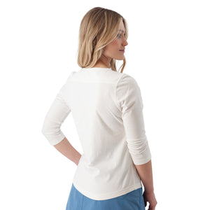 3/4 SLEEVE TEE | JUNI-Top-AVENTURA-Coriander