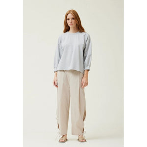 3/4 SLEEVE TERRY SWEATSHIRT-Tops-GRADE AND GATHER-Coriander