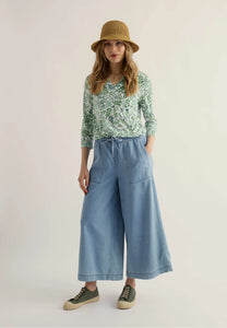 3/4 SLEEVE TOP | KELLOW-Top-SEASALT-Coriander