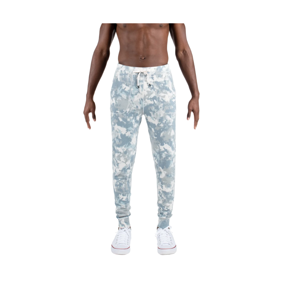 365 LOUNGE PANTS - SMOKEY TIE DYE-Pants-SAXX-Coriander