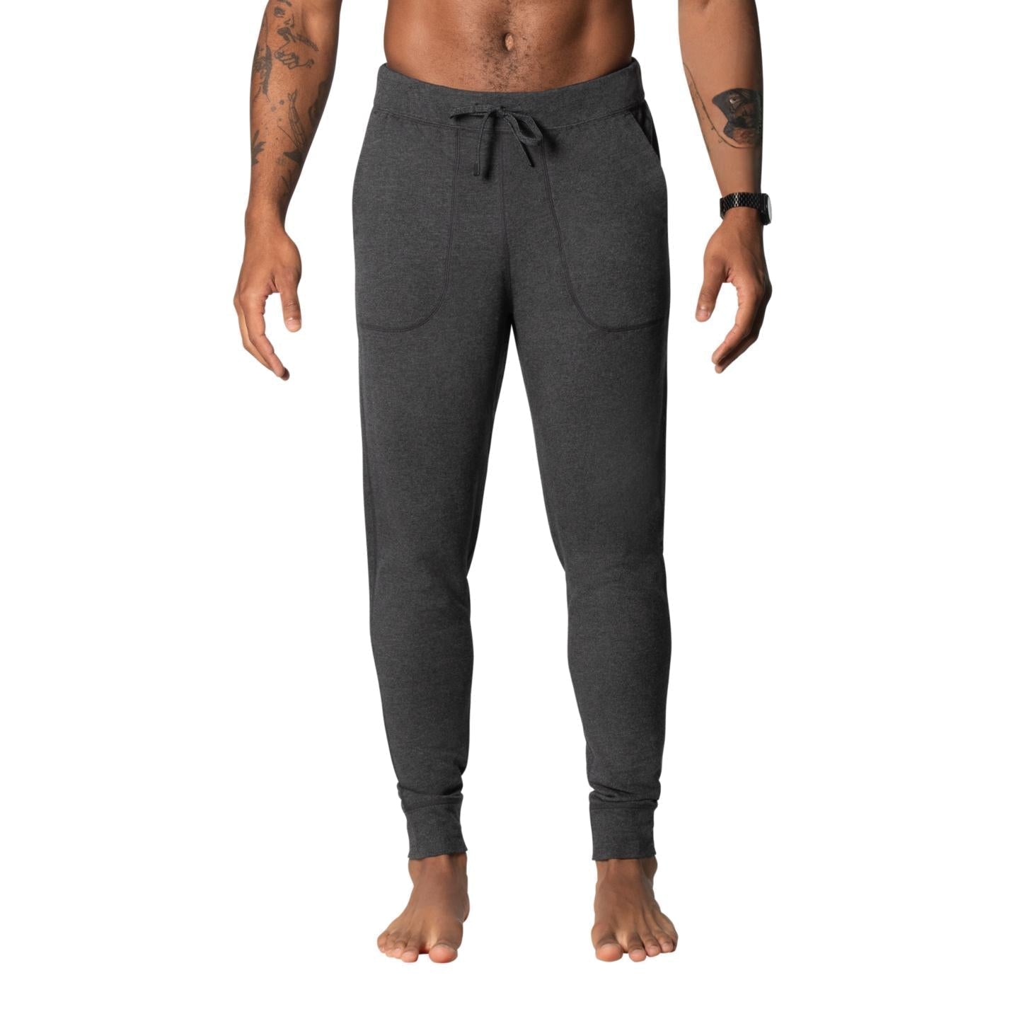 365 PANT-PANTS-SAXX-XSMALL-BLACK HEATHER-Coriander