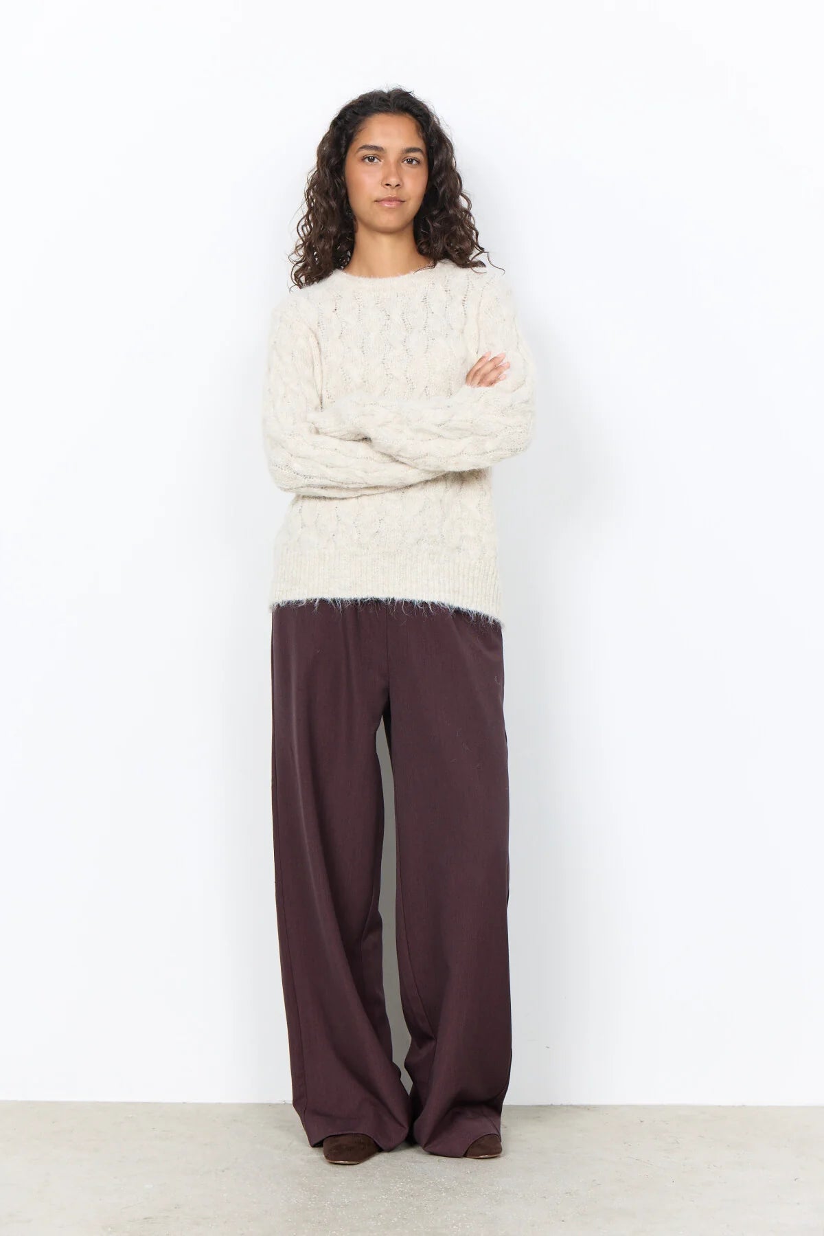 PULLOVER SWEATER | HEIDA CABLE KNIT