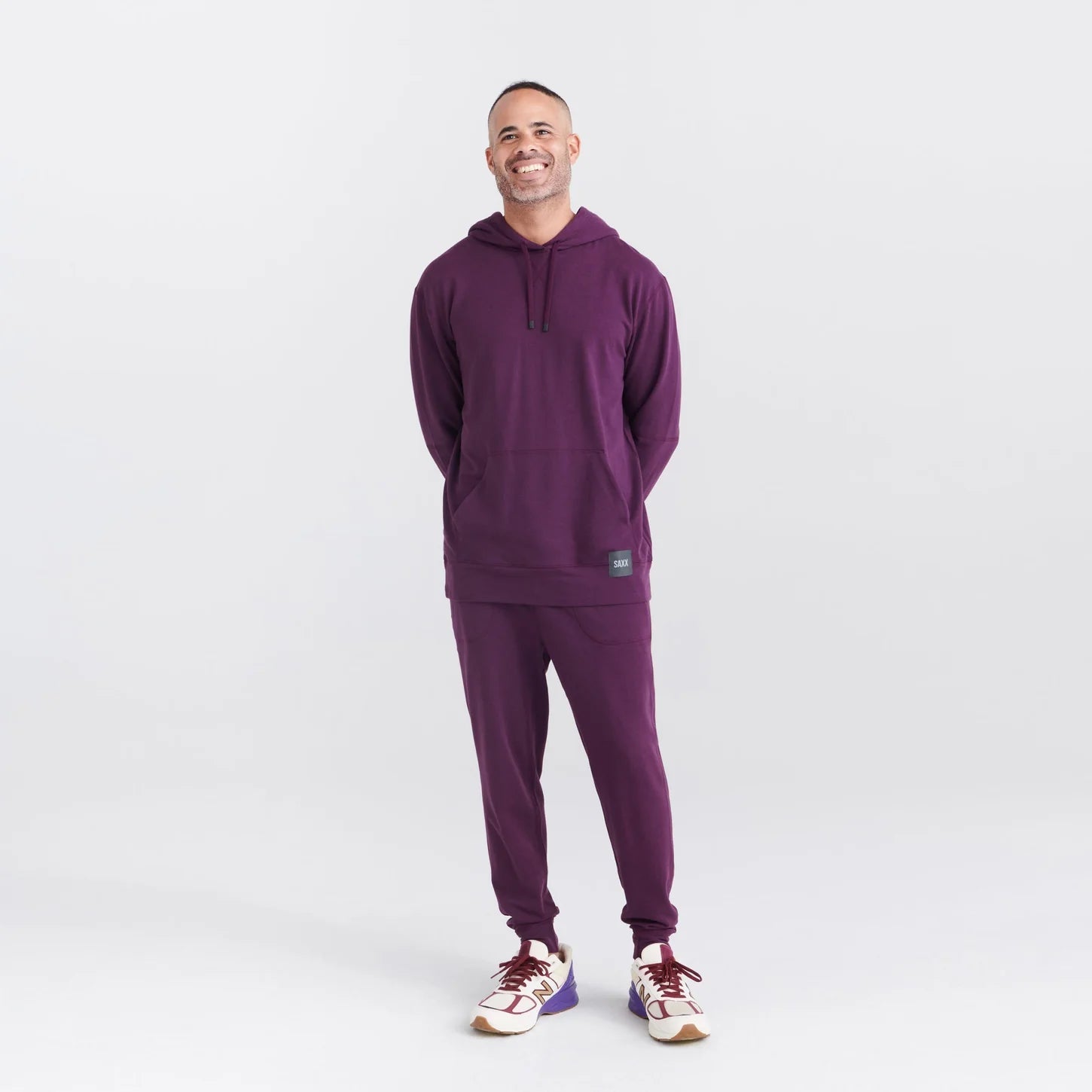 3SIX FIVE HOODIE - PLUM-Sweaters & Jackets-SAXX-Coriander