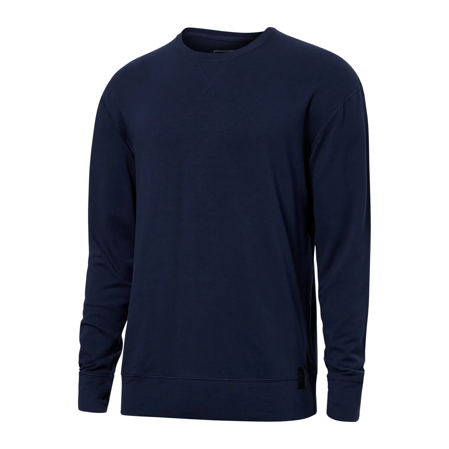 3SIX FIVE LS CREW - MARITIME BLUE-Shirts & Tops-SAXX-MEDIUM-MARITIME BLUE-Coriander