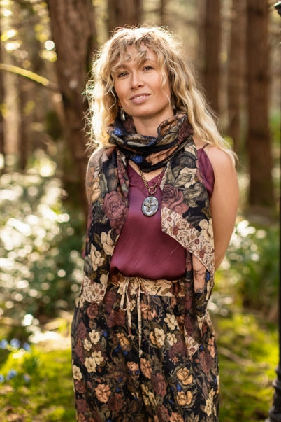 LIONHEART BOHEMIAN SCARF |  BOTANICALS & NARNIA