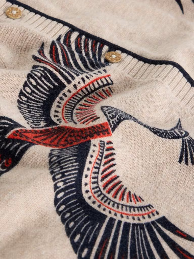 PRINTED CARDI SWEATER | LULU