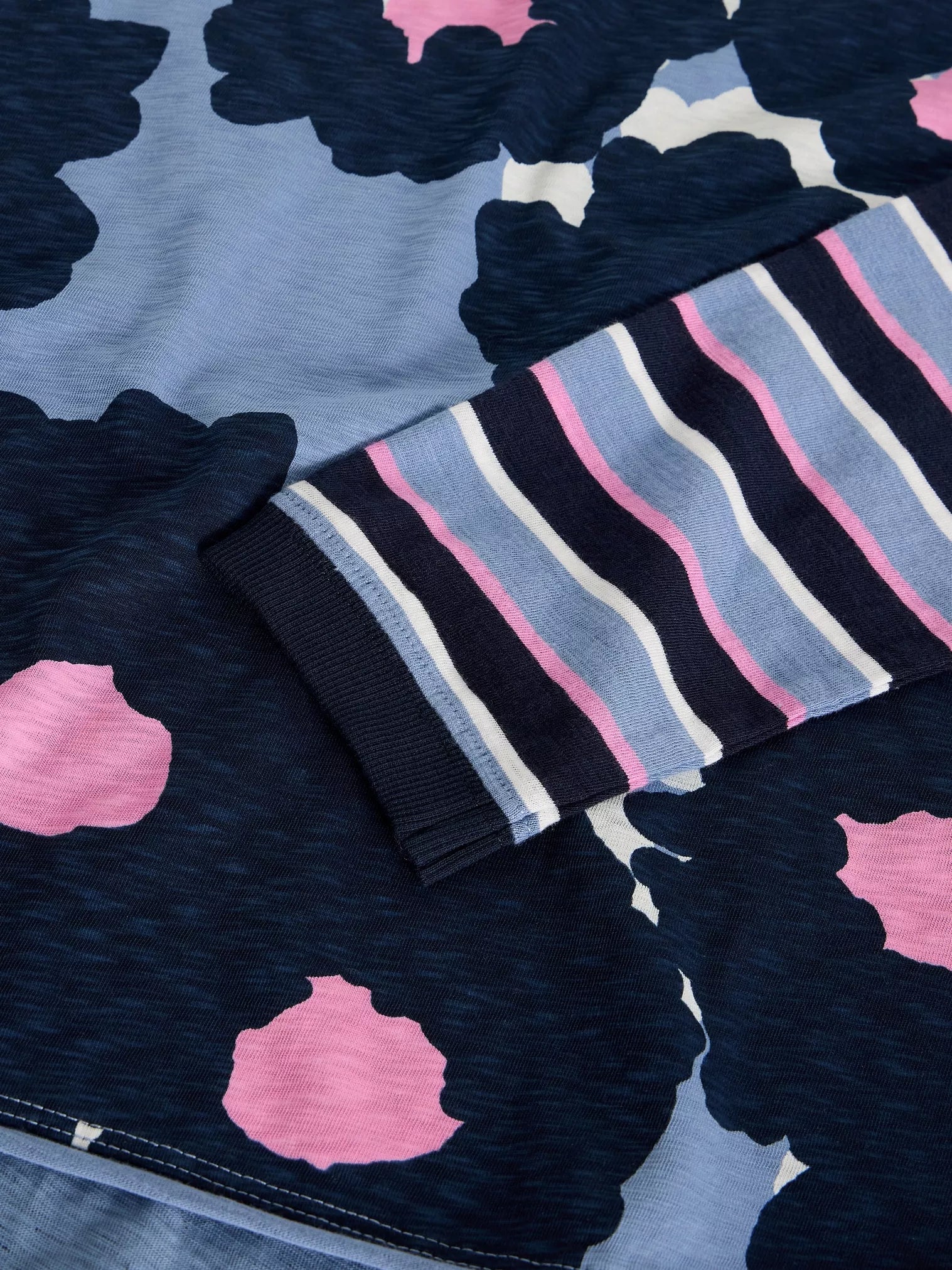 LONG-SLEEVED TEE | CLARA: BLUE