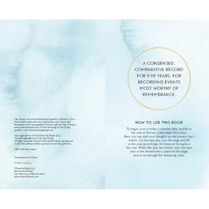 5 YEAR JOURNAL | CELESTIAL-Uncategorised-RAINCOAST-Coriander