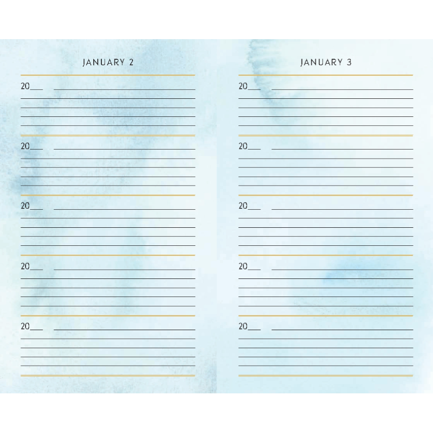 5 YEAR JOURNAL | CELESTIAL-Uncategorised-RAINCOAST-Coriander