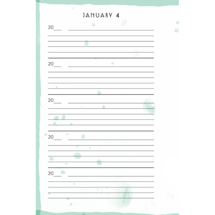 5 YEAR JOURNAL | RAINBOW-Uncategorised-RAINCOAST-Coriander