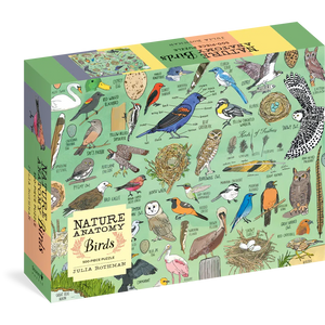 500 PC PUZZLE | NATURE ANATOMY: BIRDS-Puzzle-HACHETTE BOOK GROUP-Coriander