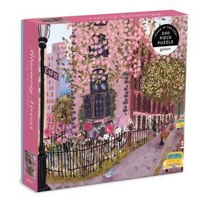 500 PIECE PUZZLE | BLOOMING STREETS-Puzzles-RAINCOAST-Coriander
