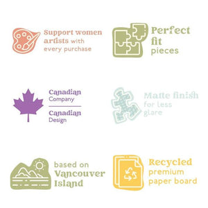 500 PIECE PUZZLE | COTTAGE COUNTRY-Puzzles-VILLAGER PUZZLES-Coriander