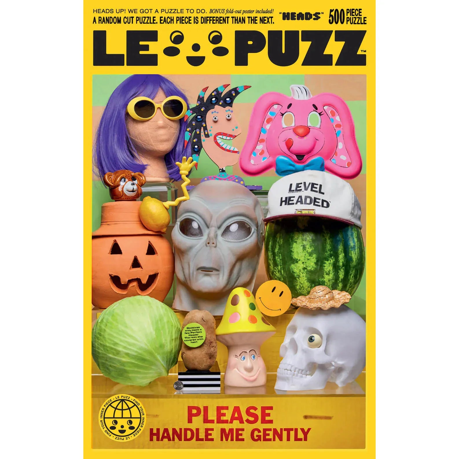 500 PIECE PUZZLE | HEADS-Puzzle-LE PUZZ-Coriander