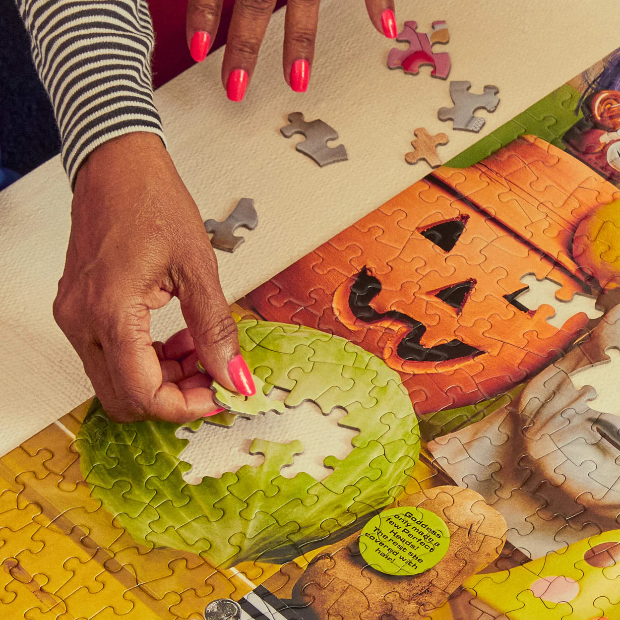 500 PIECE PUZZLE | HEADS-Puzzle-LE PUZZ-Coriander