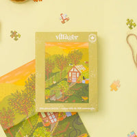 500 PIECE PUZZLE | HOBBY FARM-Puzzles and Such-VILLAGER PUZZLES-Coriander