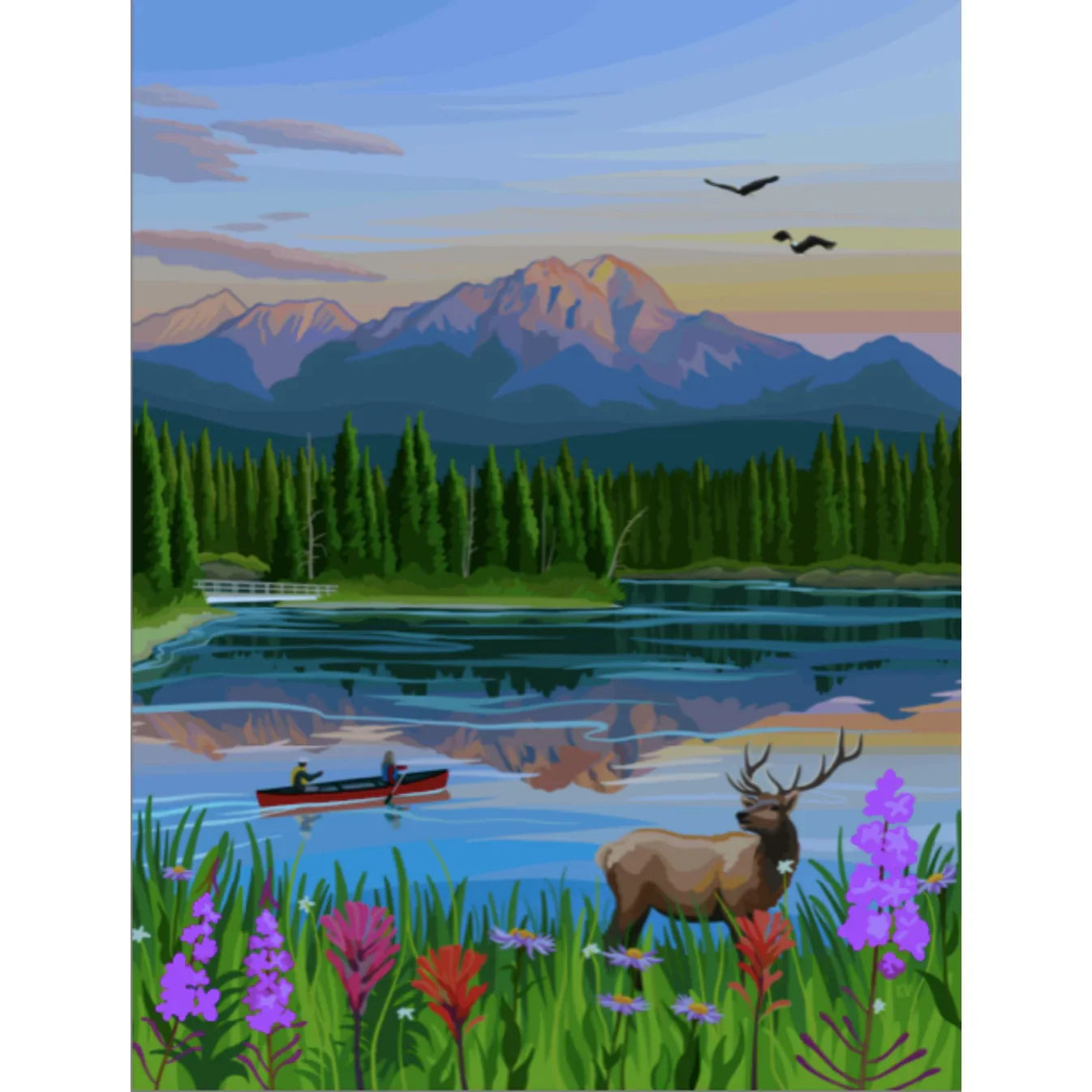 500 PIECE PUZZLE | JASPER FLOWERS-Puzzle-VILLAGER PUZZLES-Coriander